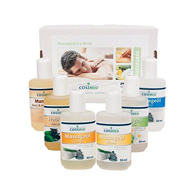 Probierset Massageöl. Massage Öl. Massageöle. Physiotherapie 6 Flaschen &ag