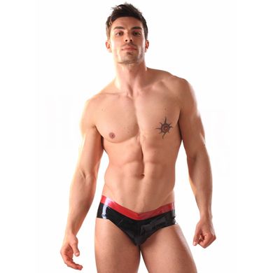 latex-kontrastpants-schwarz-rot
