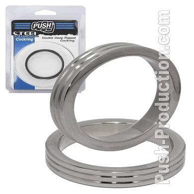push-steel-double-deep-ripped-cockring