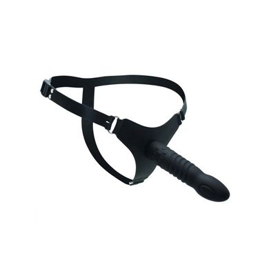 silikon-strap-on-mit-gerilltem-dildo-16cm-schwarz