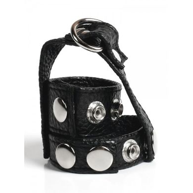 MOI Submission Tow Ball: Hodenstretcher mit D-Ring, schwarz