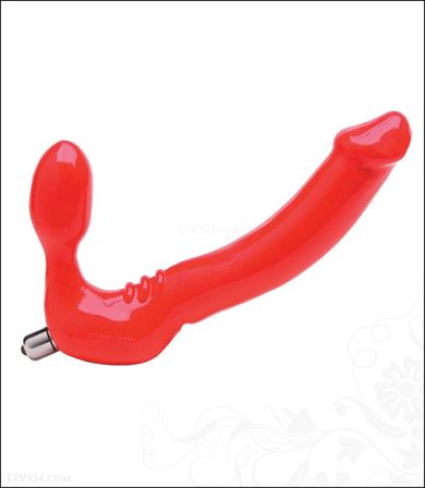 Vibrator Tantus Dildo Feeldoe More Strapon 23cm rot