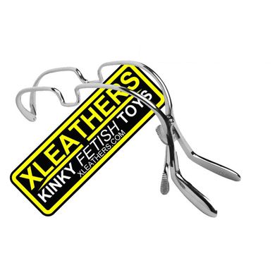Xleathers Deepthroat Mundspreizergag aus Edelstahl
