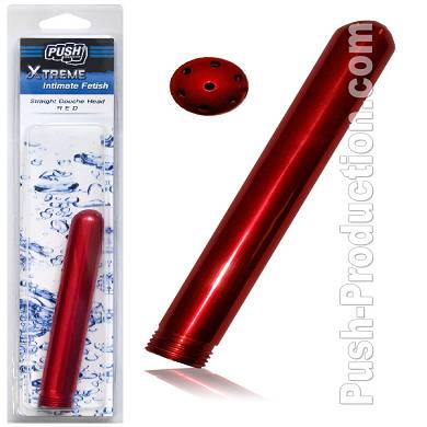 push-xtreme-intimduschkopf-gerade-rot
