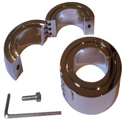 20mm Stahl Metall Klapp Hodenring Hodengewicht Hodensack Ball Stretcher Hodenstrecker Ball