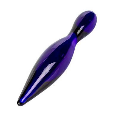 NEU! GLASSVIBRATIONS - Glasdildo - Blaue Lanze