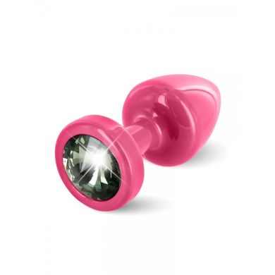 Diogol Buttplug Anni Round: Analplug (25mm), pink/schwarz