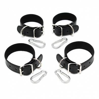 schwarze-leder-fu-und-handfesseln