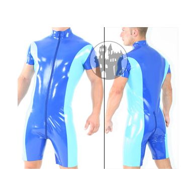 latex-shortanzug-kurzrmelig-duo