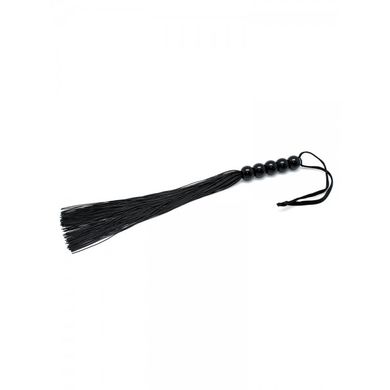 Silikon-Peitsche (38 cm), schwarz