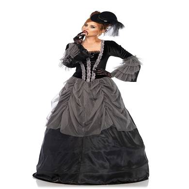 viktorianisches-ballkleid