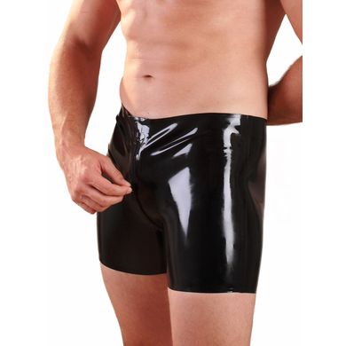 Latex Boxershort mit durchgehendem RV