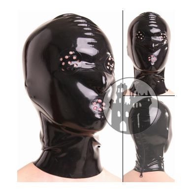 Latex Maske - Lochmuster