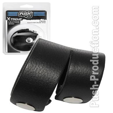 push-xtreme-leather-florida-cock--ball-double-strap
