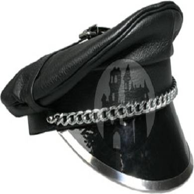 leder-schirmmtze-mit-kette