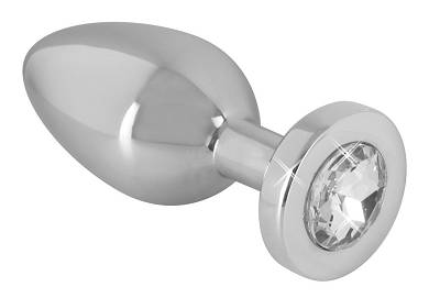 silberner-analplug-mit-schmuckstein