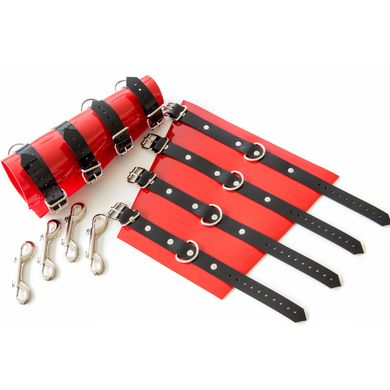 2-armfessel-aus-rotschwarzen-pvc-inkl-4-karabinerhaken