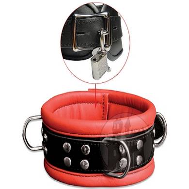 halsfessel-rot-mit-geschweiten-d-ringen