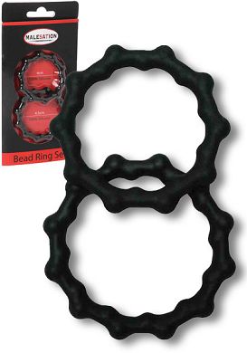 malesation-bead-ring-set-penisringe-set-schwarz