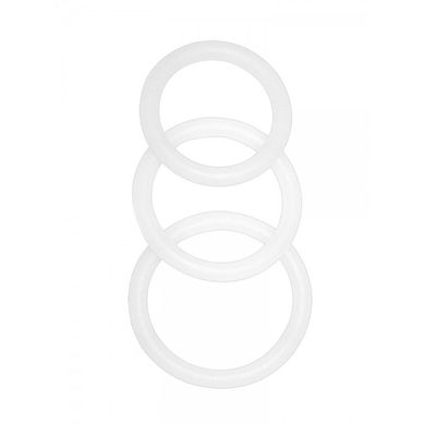 POTENZplus-Trio: Penisringe-Set, transparent