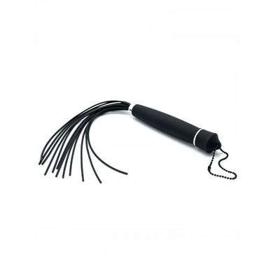 Silikon-Peitsche (30cm), schwarz