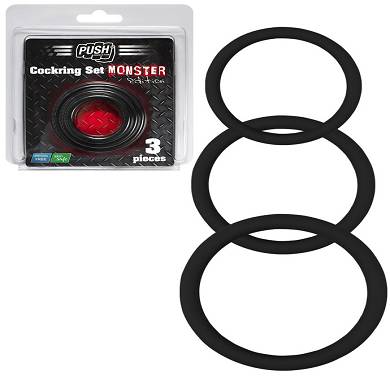 push-monster-cockring-silikon-ring-set