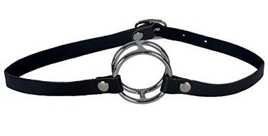 Doppel O-Ring Knebel. Knebel mit Ring (Ringknebel Bondage Maulsperre)