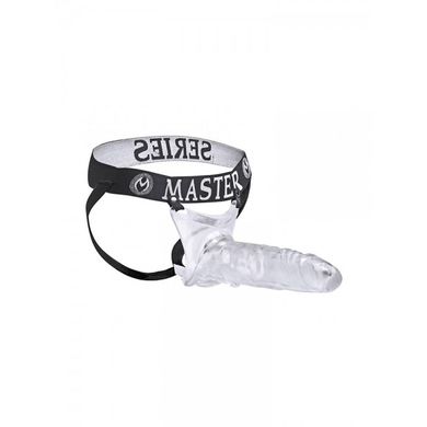 Master Series Grand Mamba XL Cock Sheath: Strap-On (hohl), transparent