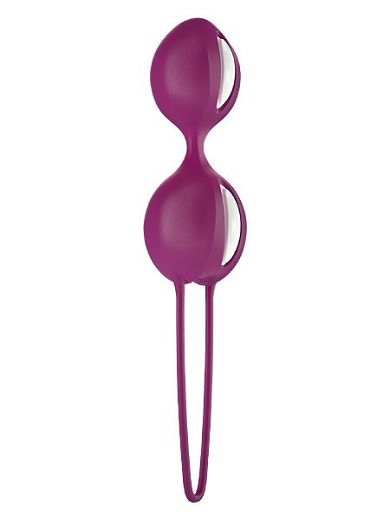 Fun Factory Smartballs Duo: Liebeskugeln, white/grape