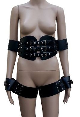 bondage_leder_guumlrtel_schenkel_hand_fessel_handf