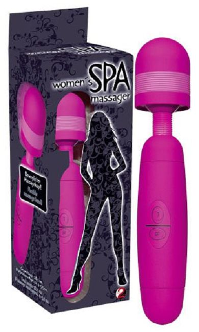 Womens Spa Massager - Massagestab mit beweglichem Kopf in Pink