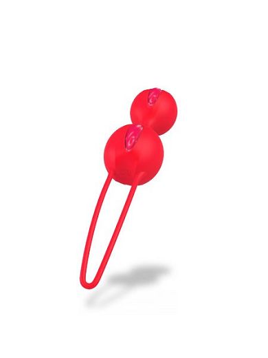 Fun Factory Smartballs Duo: Liebeskugeln, raspberry/neon orange