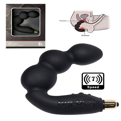 7 Speed Big Boy Prostata Massager - schwarz