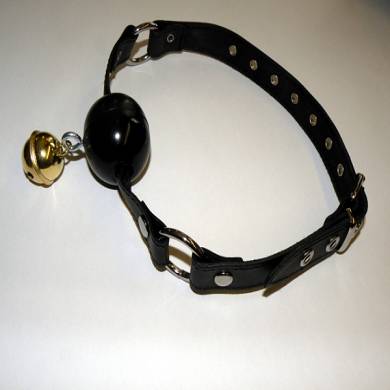 Ballknebel mit Sklavenglckchen
