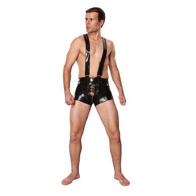 latex-shorts-mit-hosentrgern-hybridmaterial