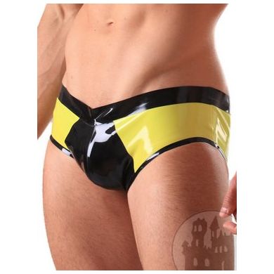 Latex Smartiepants schwarz-gelb