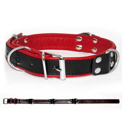 leder_halsfessel_bondage_schwarzrot