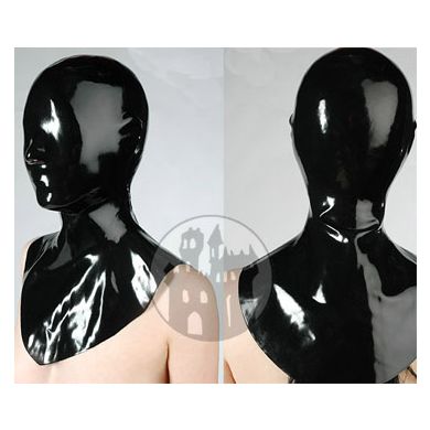 latex-haube-mit-kragen-komplett-geschlossen