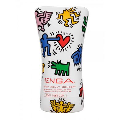 Tenga Soft Tube Cup Keith Haring: Masturbator