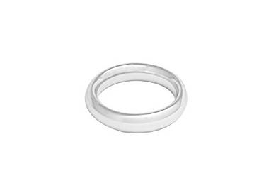 Roestvrij staal Stainless Steel Donut Ring 45 mm. 1er Pack (1 x 1 Stück)