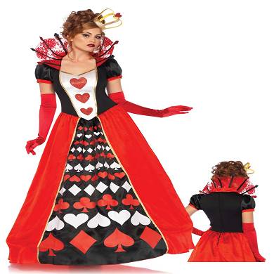 Kostm-Set Deluxe Queen of Hearts