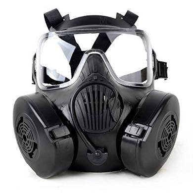 ATAIRSOFT Taktische Airsoft-Maske Skelett-Teufel – Zweilagig Mit Stahlgitter, Verstellbar, Für Cosplay & Halloween