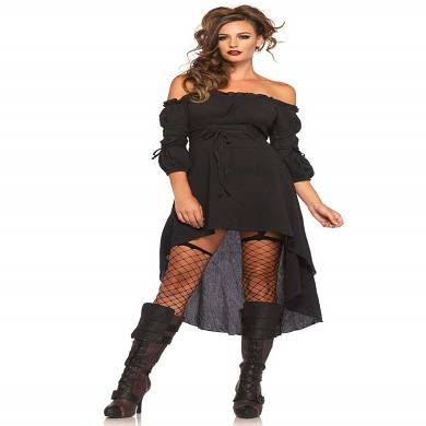 schulterfreies-bauernkleid