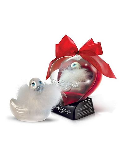 I Rub my Duckie Paris Mini Sweetheart, white