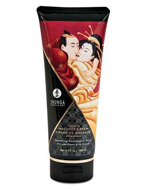 shunga-kissable-massage-cream-sparkling-strawberry-wine-200m