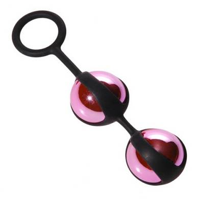 Pink glnzende Lustkugeln