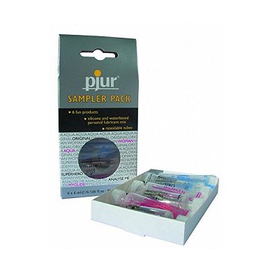 pjur-sampler-pack---6-verschiedene-gleitmittel
