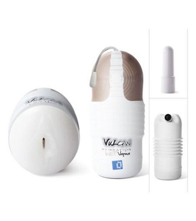 Vulcan Wet Vagina Vibrating - Vagina-Masturbator in Wei