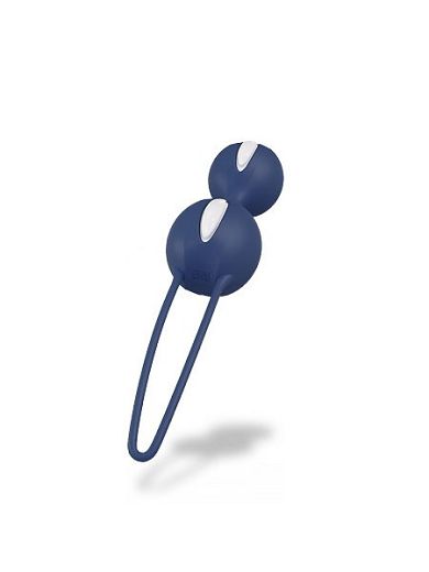Fun Factory Smartballs Duo: Liebeskugeln, white/dark blue