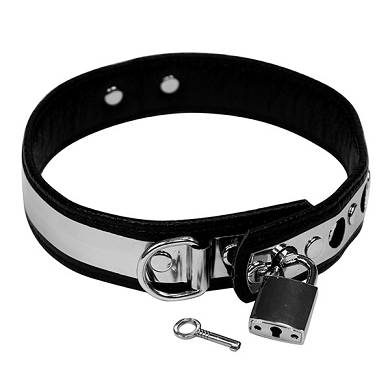 lederhalsband-mit-vorhngeschloss
